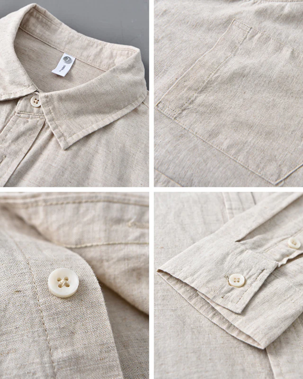 Camisa de lino Nápoles