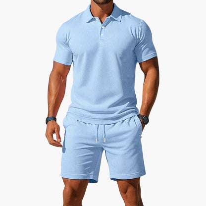 Conjunto Milán Polo de Dos Piezas