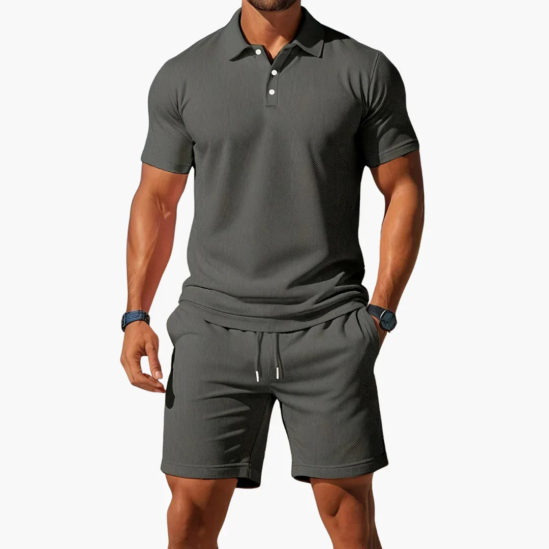 Conjunto Milán Polo de Dos Piezas