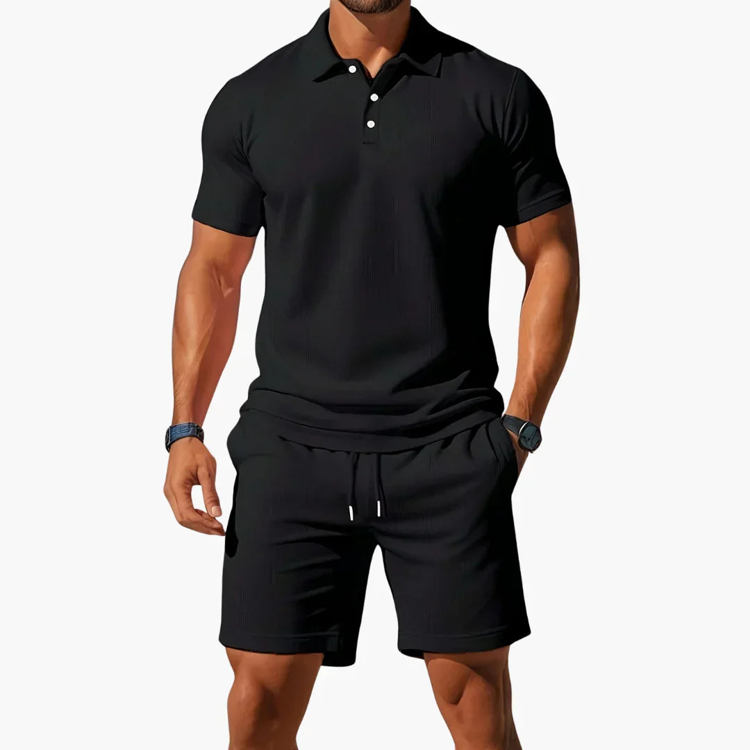 Conjunto Milán Polo de Dos Piezas