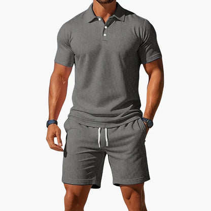 Conjunto Milán Polo de Dos Piezas