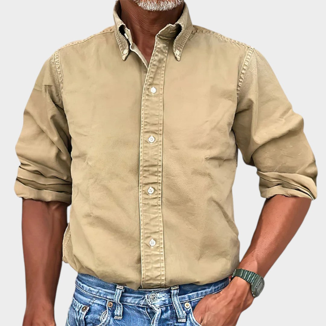 Camisa Oxford