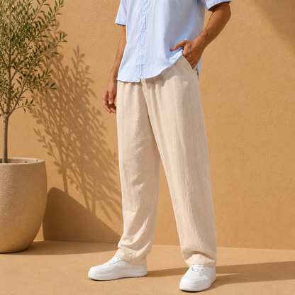 Pantalón Riviera de Lino y Algodón