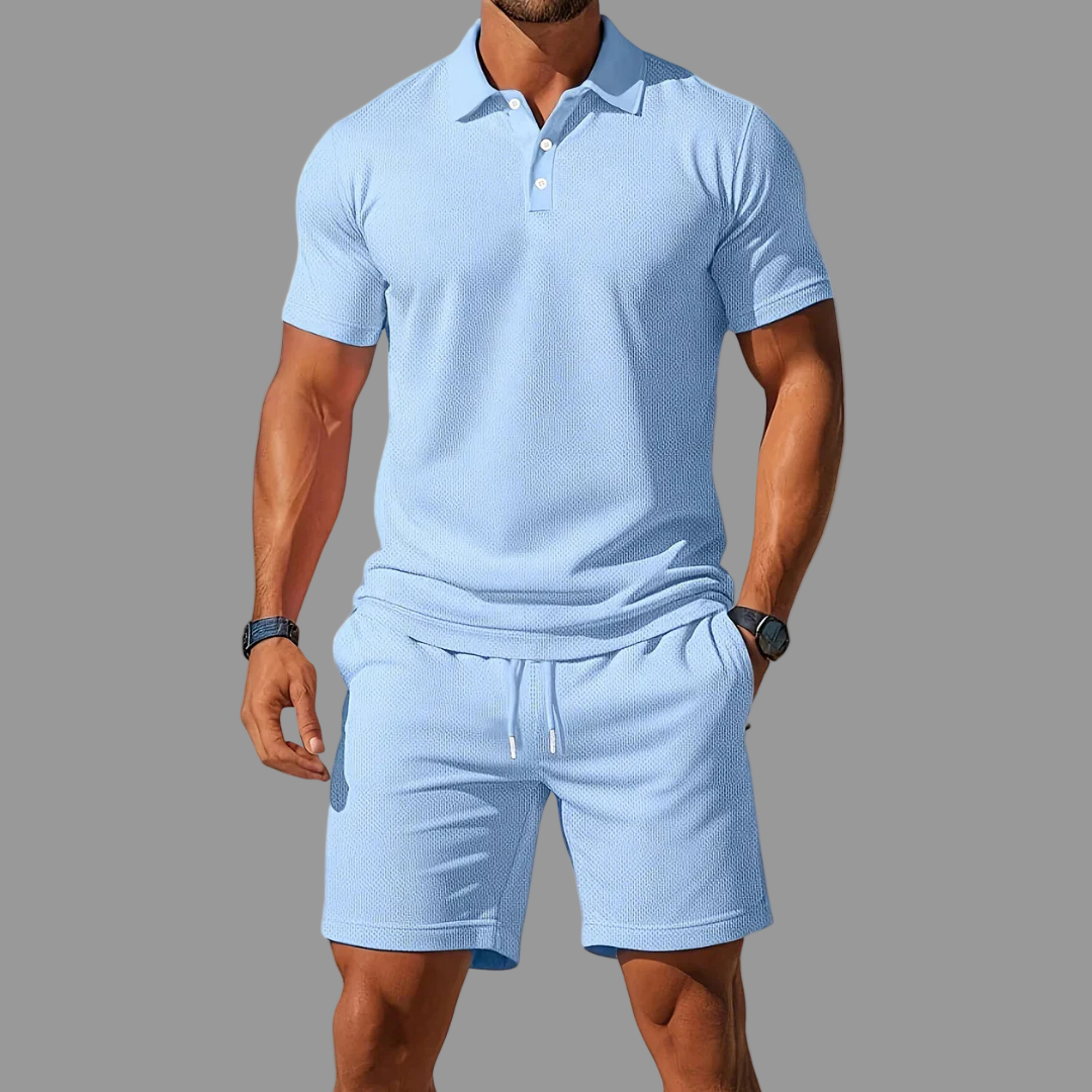 Conjunto Milán Polo de Dos Piezas