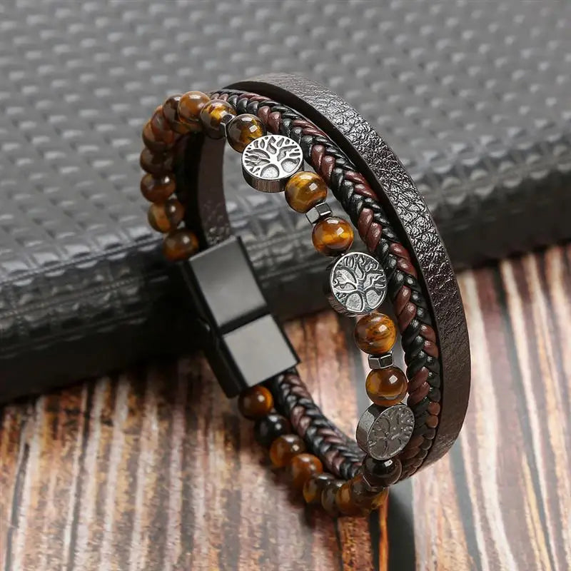 Pulsera de cuero Legacy
