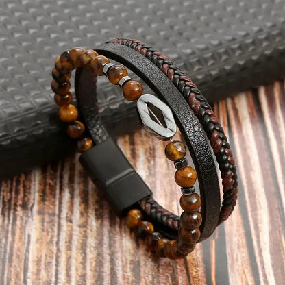 Pulsera de cuero Legacy