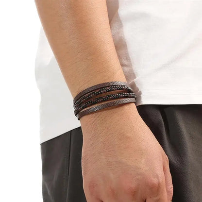 Pulsera de cuero Legacy