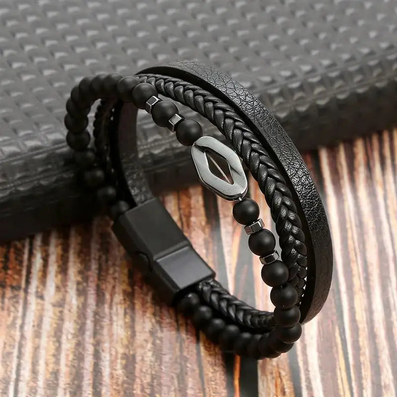 Pulsera de cuero Legacy