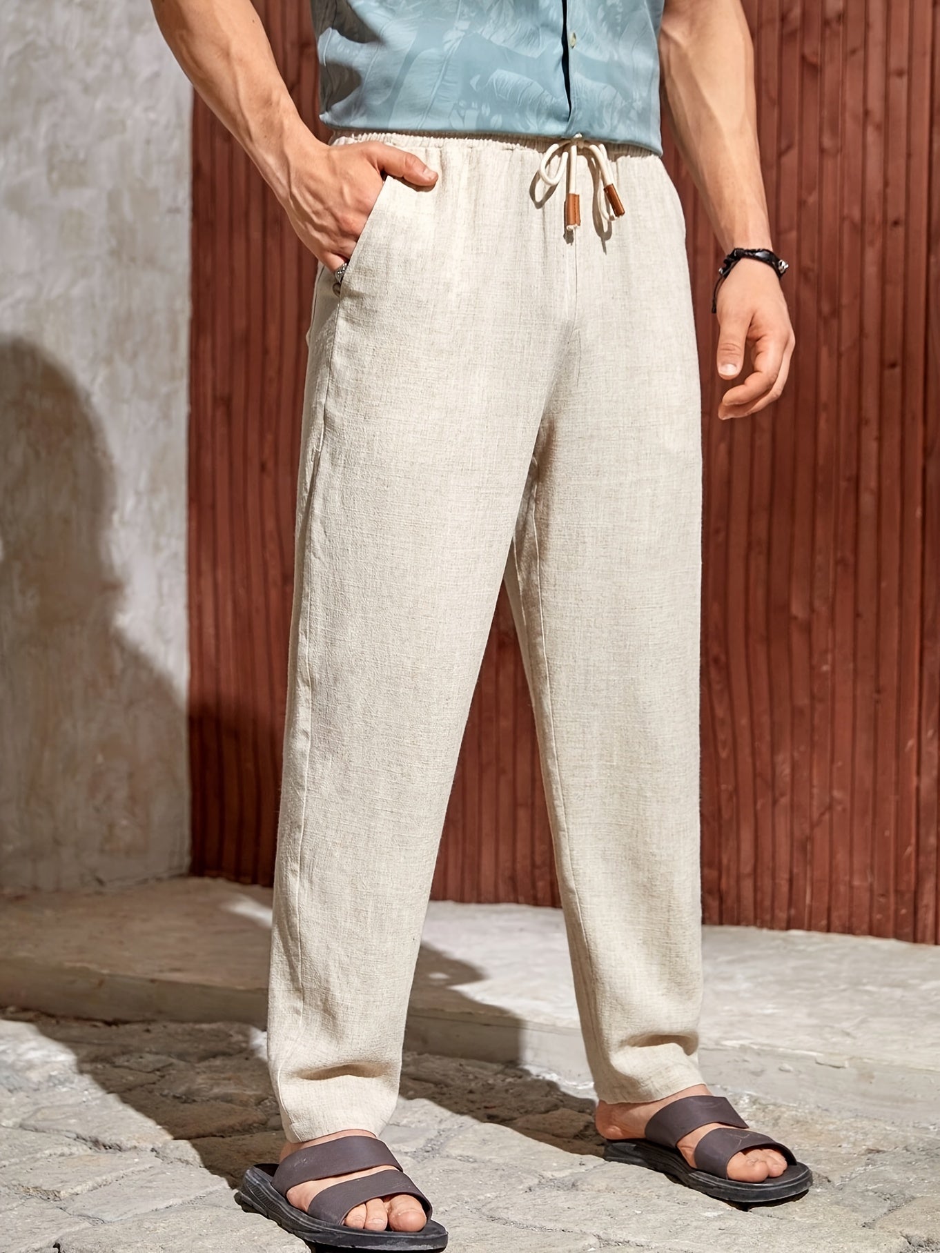 Pantalon Amalfi de Lino