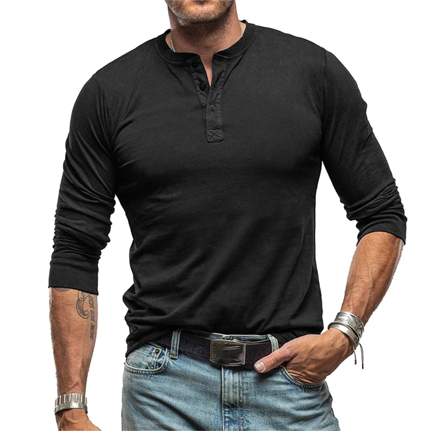Camiseta Essential de Manga Larga