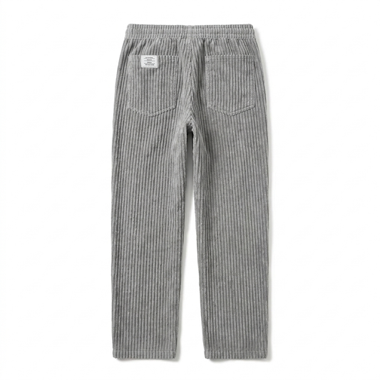 Pantalón de pana Denver gris - vista trasera