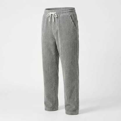 Pantalón de pana Denver gris - vista frontal