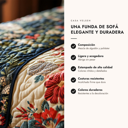 Funda de sofá acolchada: características