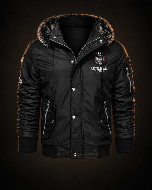 Cazadora Bomber Verdansk - foto de portada con fondo negro