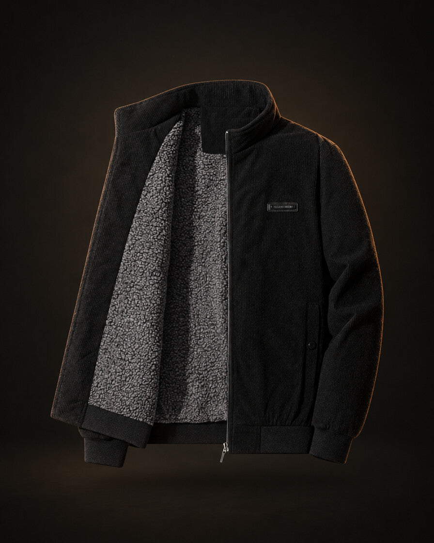 Chaqueta Acolchada Durham - foto de portada con fondo negro
