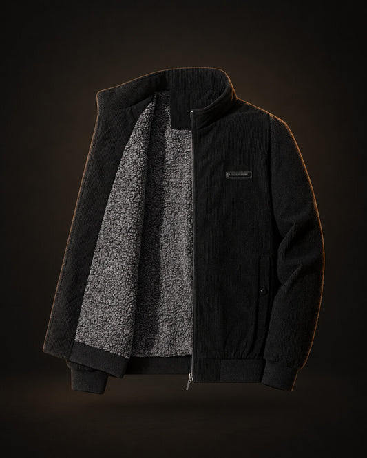 Chaqueta Acolchada Durham - foto de portada con fondo negro