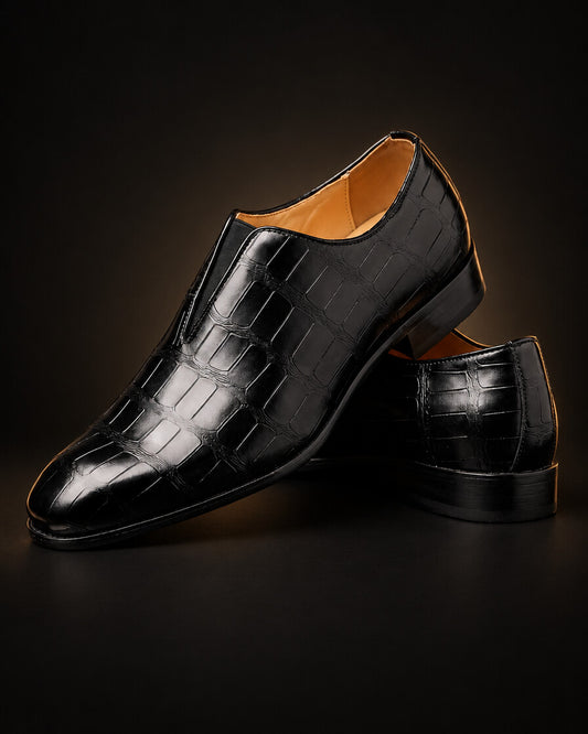 Mocasín Lorenzo - foto de portada con fondo negro