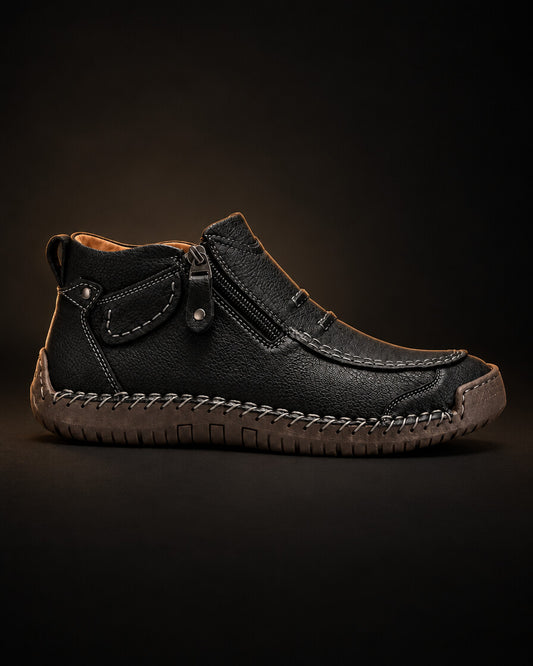Zapato Adrián - foto de portada con fondo negro